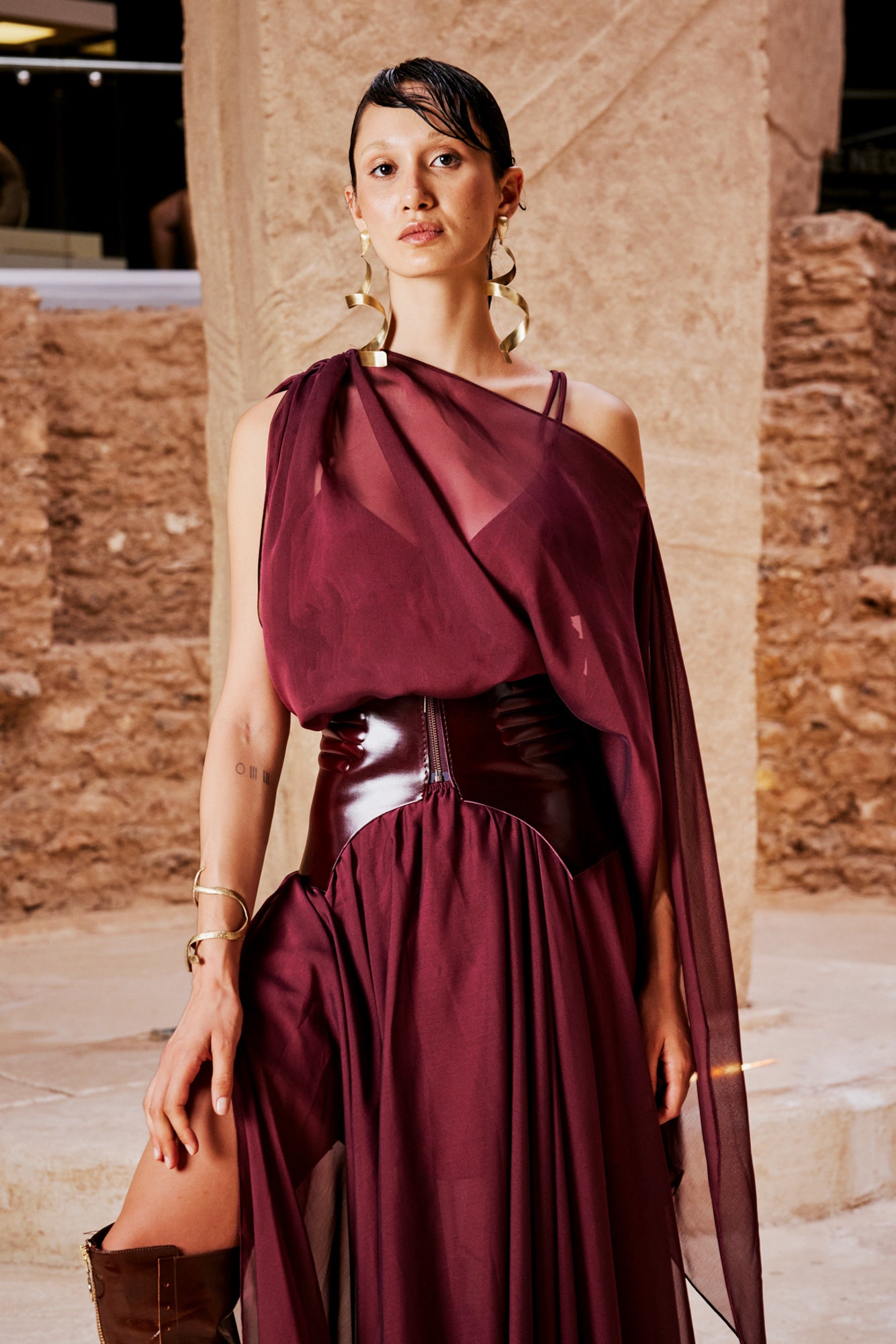 Tauria Maxi Elbise