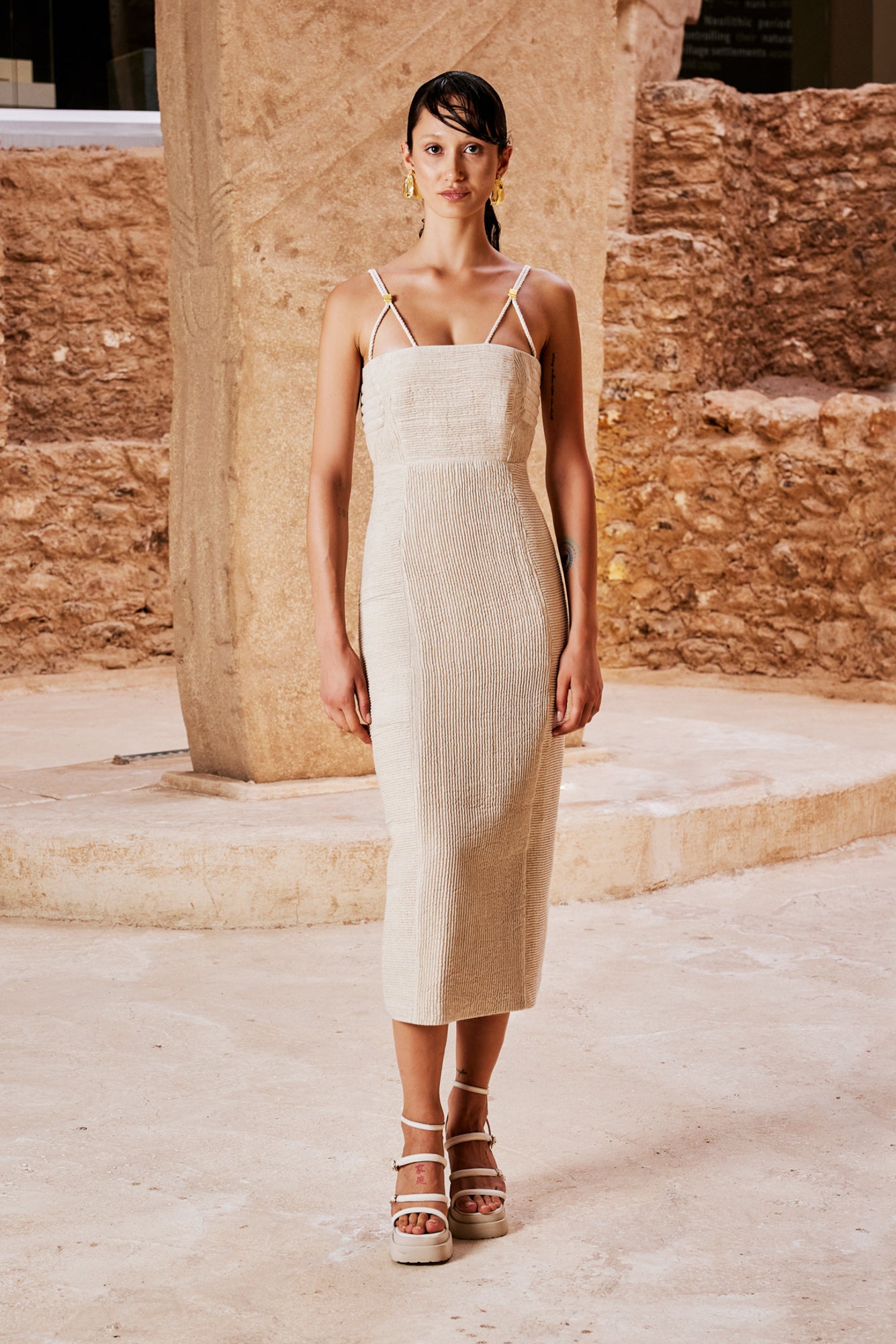 Zelina Midi Elbise