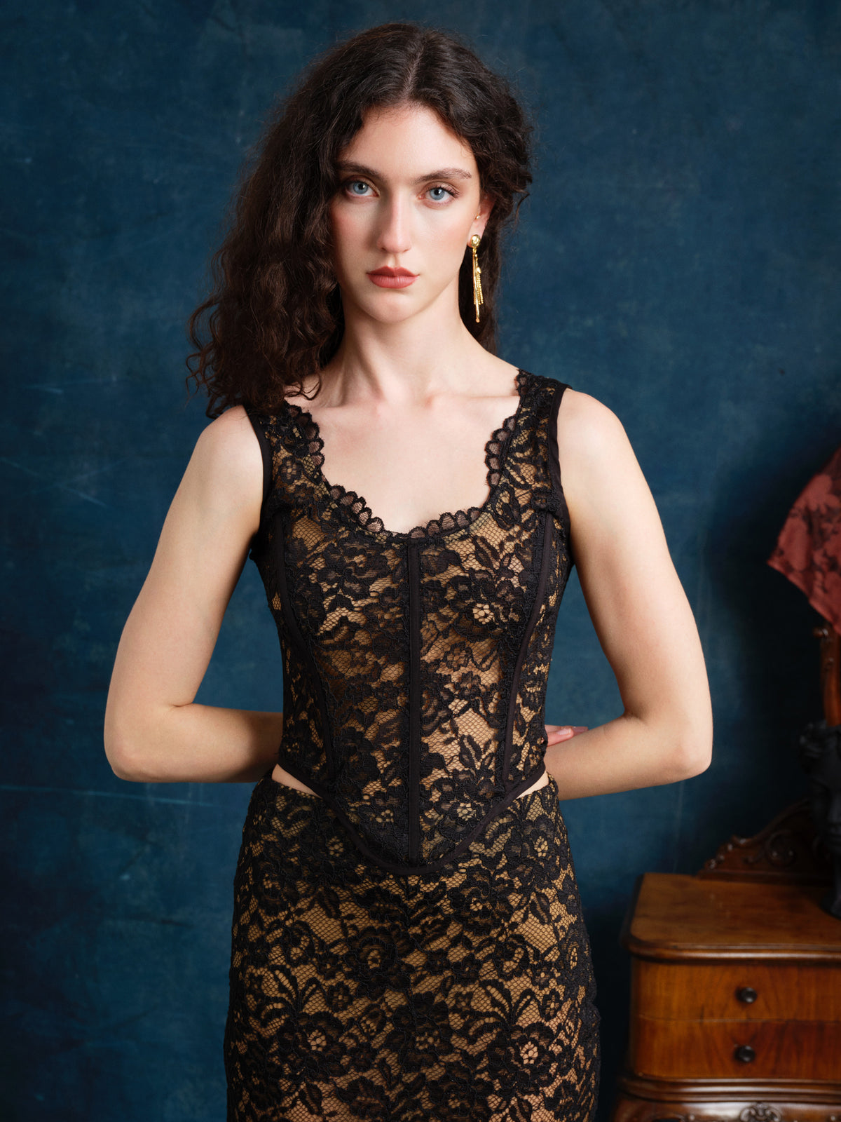 Gaia Dantel Top