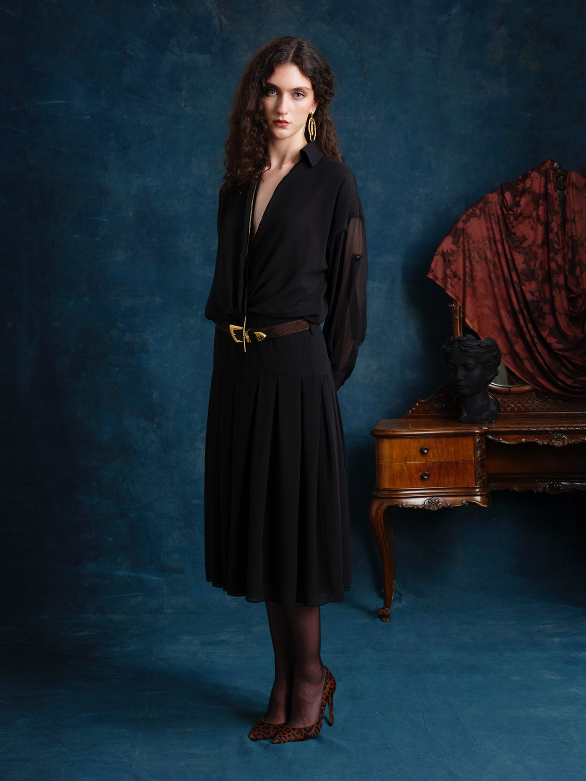 Jessie Midi Elbise