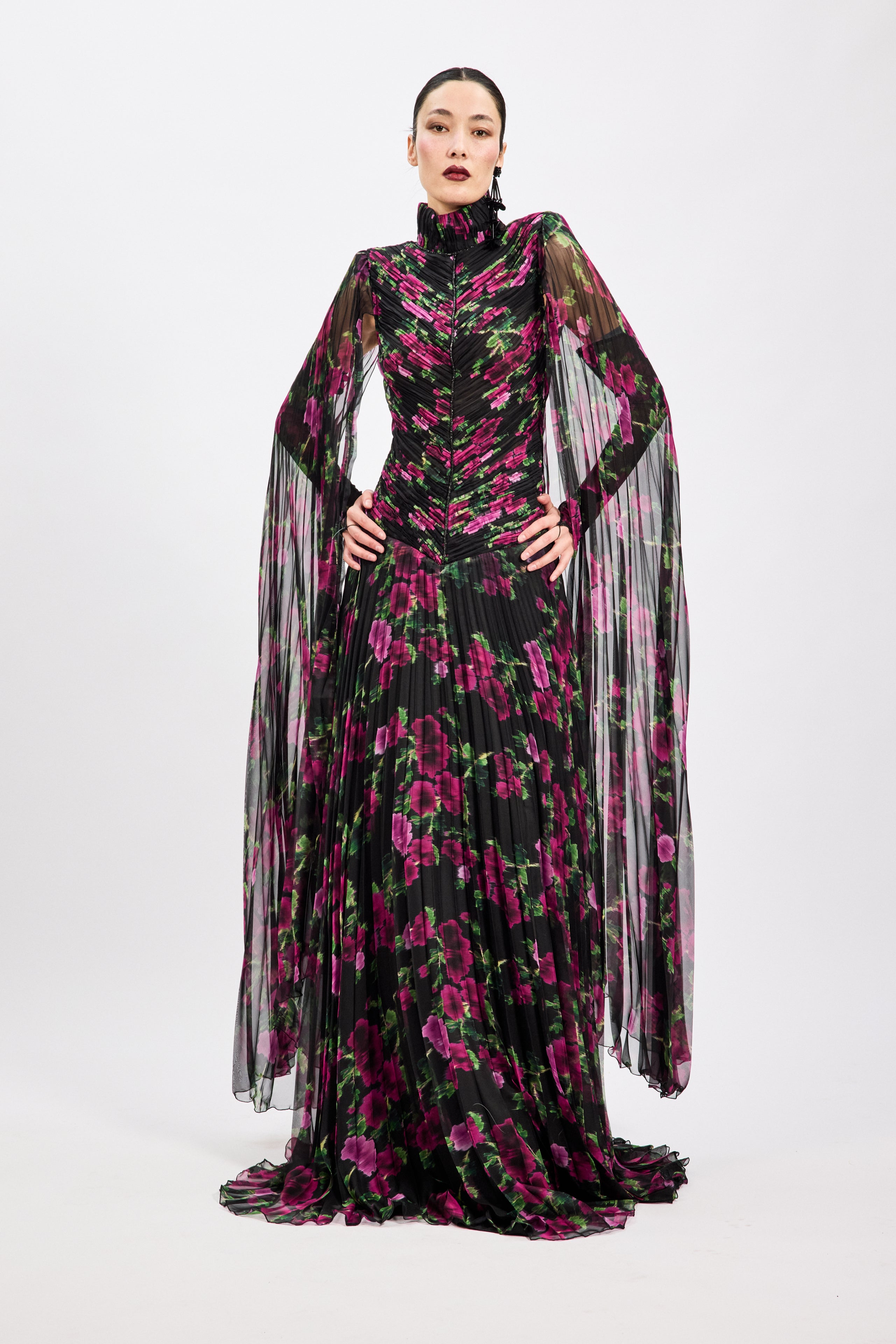 Aster Maxi Elbise