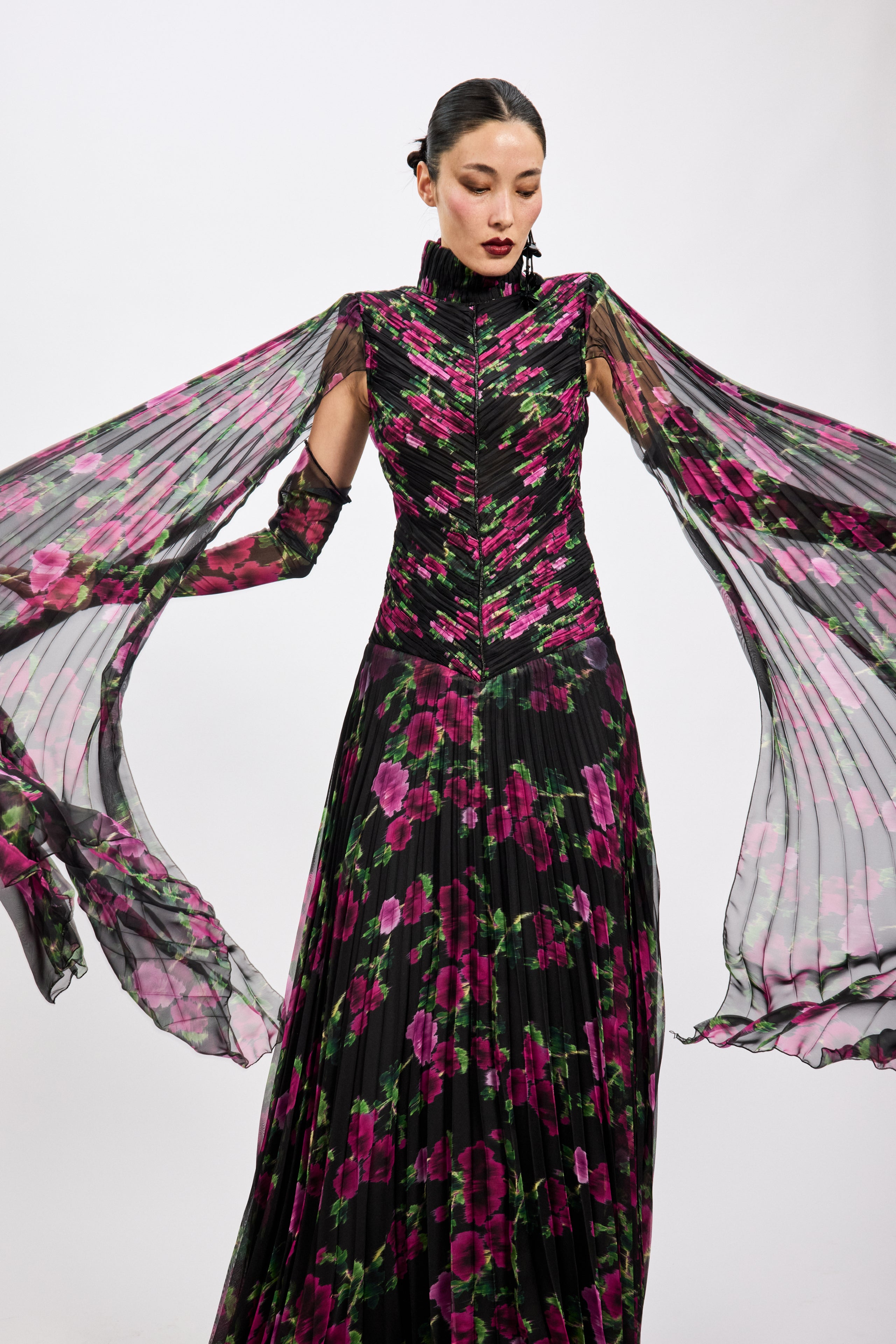 Aster Maxi Elbise