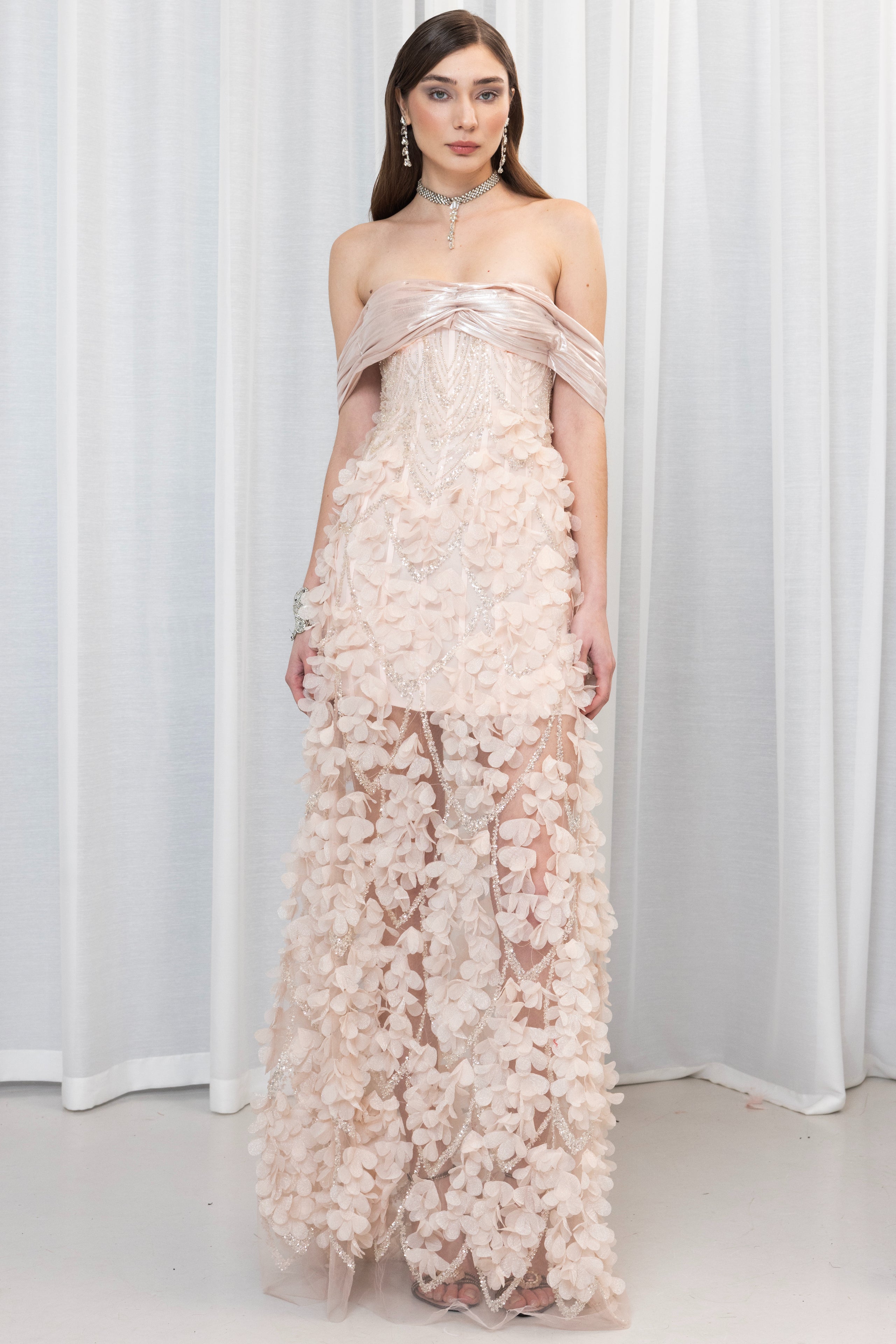 Leonor Maxi Elbise