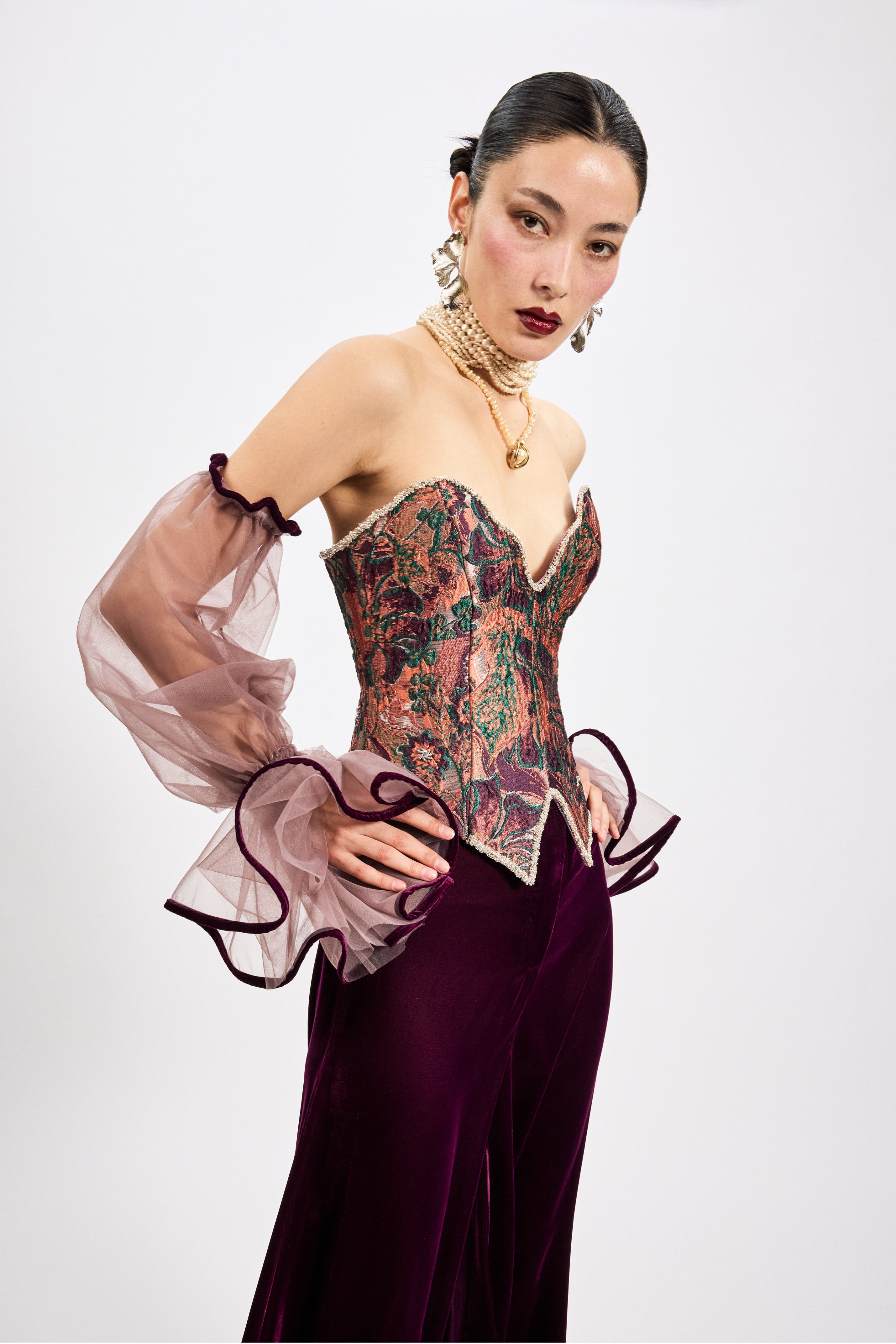 Peony Korse Top