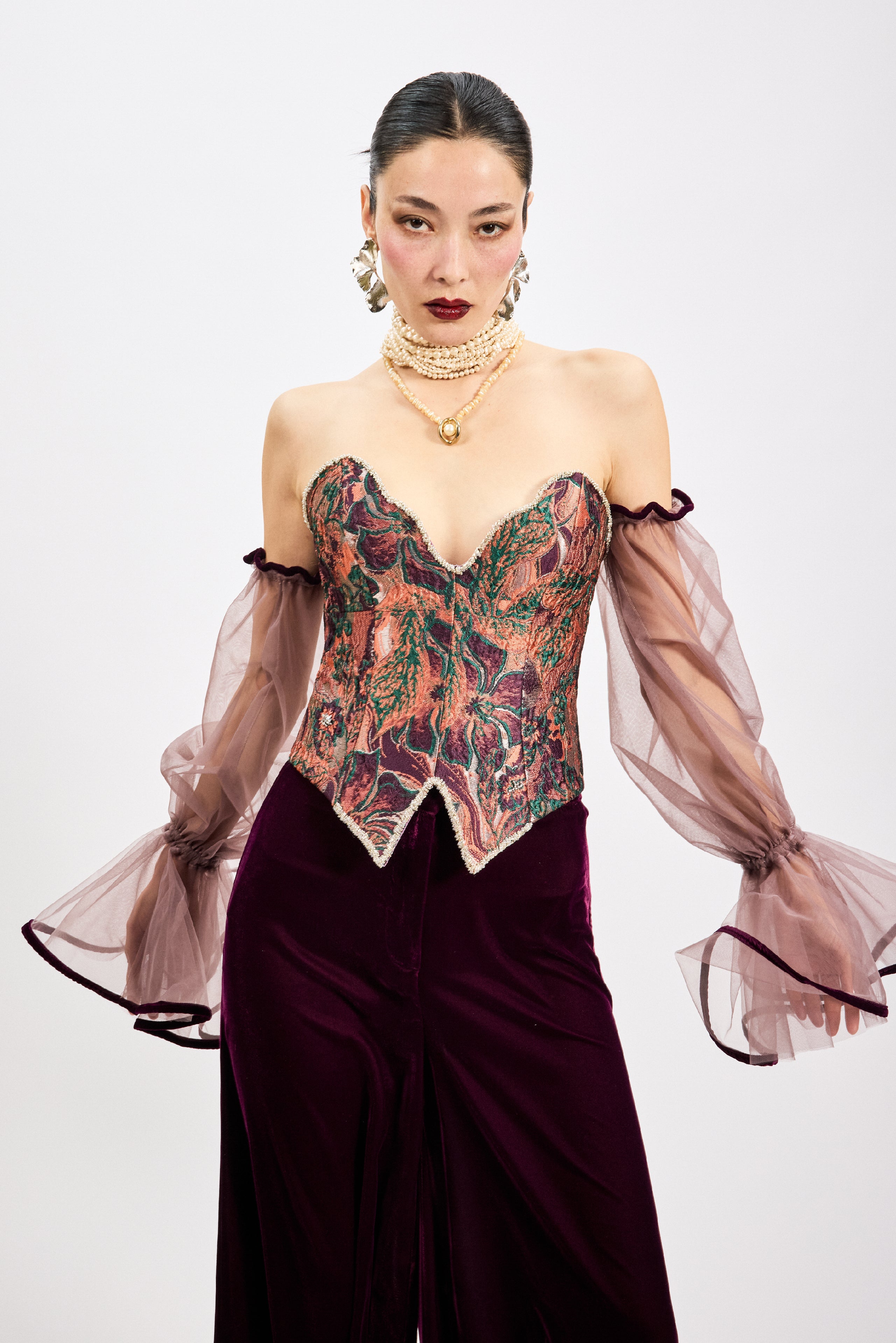 Peony Korse Top